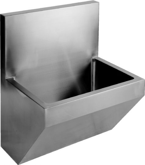 Lavabo médical - standard 700mm - acier inox AISI 304 - référence 447100_0