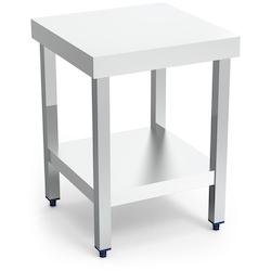 MOBINOX-Table centrale avec étagère 505x505x653 mm. Spéciale pour les machines. - inox 8434029621557_0