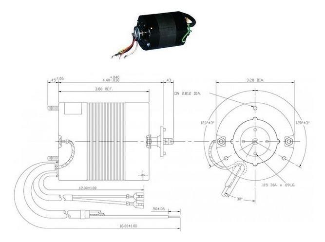 Moteur de ventilateur af2h 6613k_0