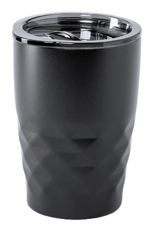 Mug thermos isotherme - double paroi inox et cuivre - 350 ml - garde boissons chaudes 12h et froides 24h_0