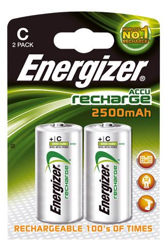 ENERGIZER RECHARGEABLES - PACK DE 2 ACCUS C/LR14 1,2