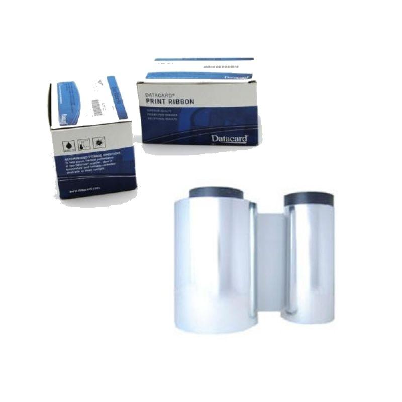 Ruban argent 532000-006 - 1500 faces - Compatible imprimantes Datacard SD260, SD360, SD460, SP35, SP55_0