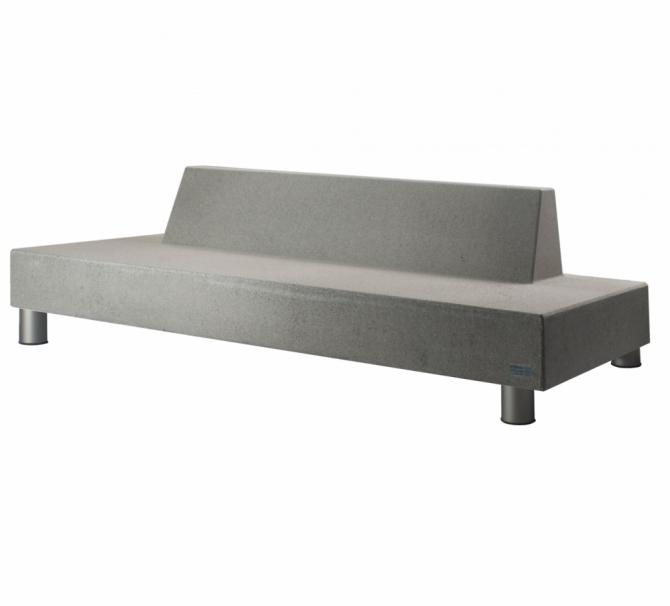 BANC EN BÉTON, ACIER ET BOIS DESIGN BLOOP - BOW_0