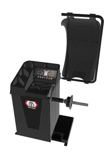 Équilibreuse de roue camion ATH W24 LED 2D - Fonction 2D, écran numérique LED, calibrage précis_0