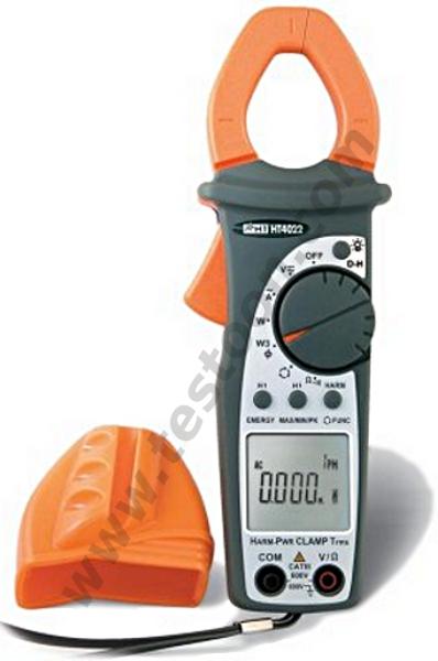 Pince multimètre TRMS avec puissances, harmoniques et mesure Cos Phi - 400A AC, 600V AC/DC - HTIHT4022_0