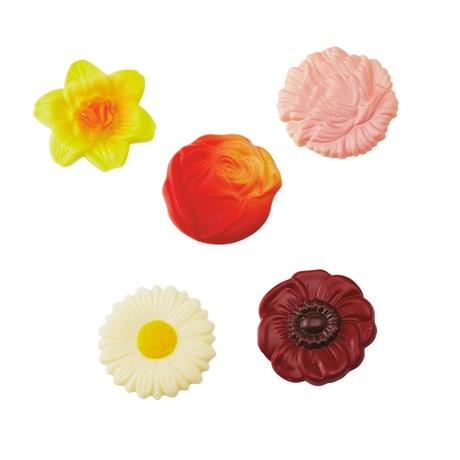 MATFER - PLAQUE 20 FLEURS ASSORTIES D.45 MM - 380243