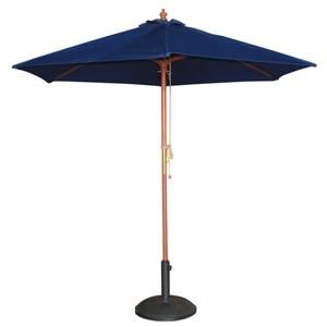 PARASOL ROND BLEU 2,5M OU 3M