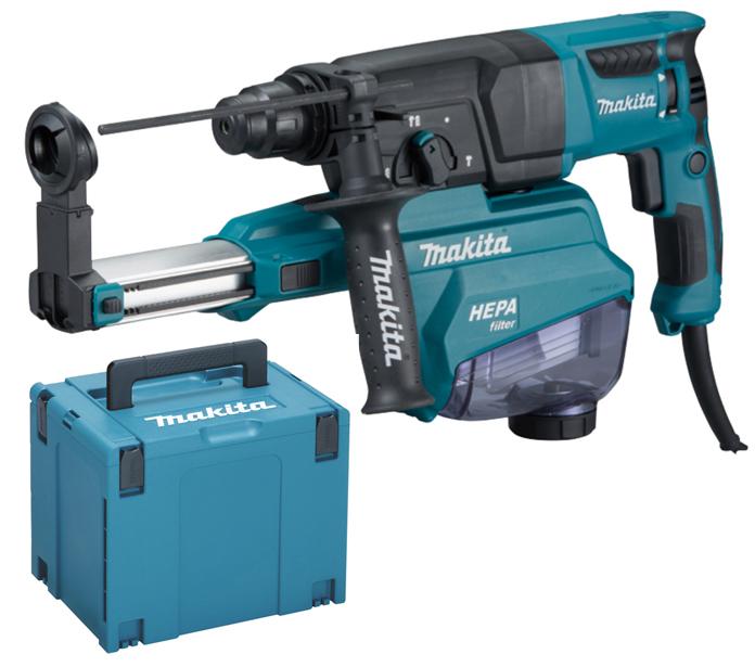 Perforateur-burineur SDS-Plus 800W - Makita HR2652JX14 avec kit d'accessoires en coffret Makpac_0