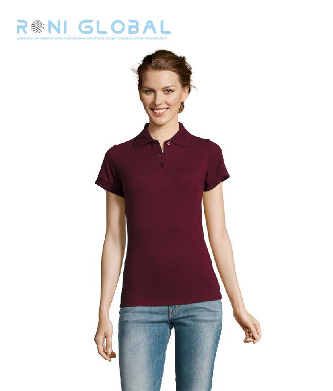 Polo de travail femme en coton/polyester - PRIME SOL'S - Style professionnel avec col côtelé et coutures renforcées_0