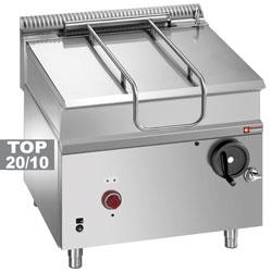 Sauteuse basculante gaz cuve inox 80 lit. Sur meuble g9/bri8_0