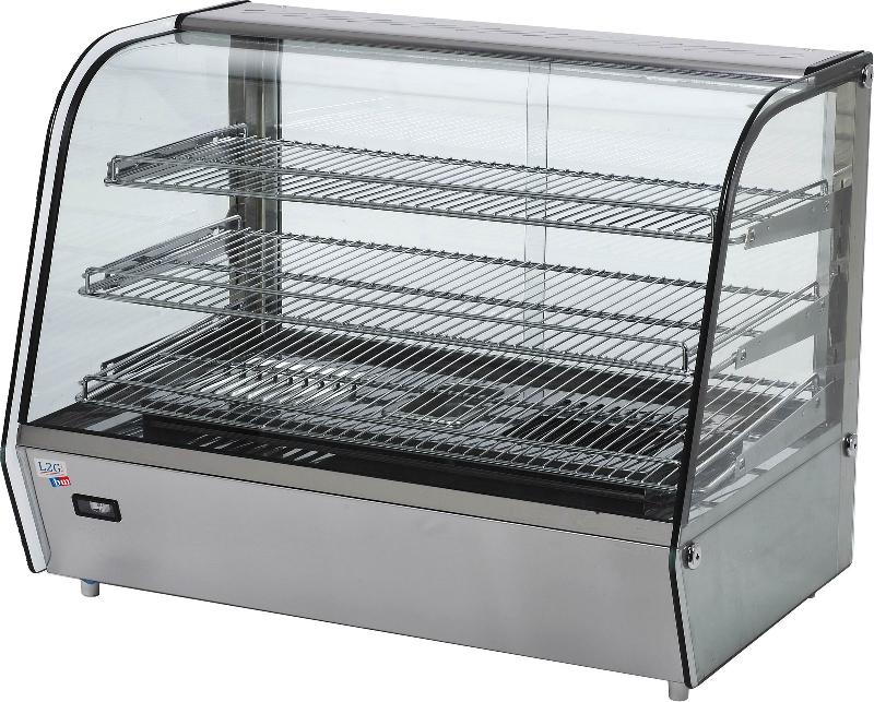 Vitrine de présentation chauffante - éclairage LED - 160 litres - SEHER-2_0