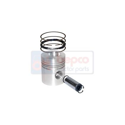 02136958 piston + segments deutz majorés 0.010-0.25 mm - référence : pt-32-133a_0