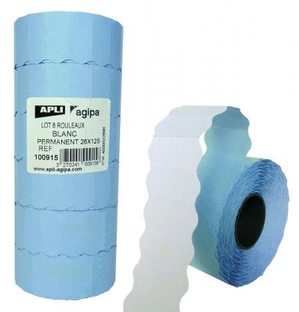 Agipa 1000 étiquettes Pour étiqueteuse 12 X 21 Mm - Comparer Avec