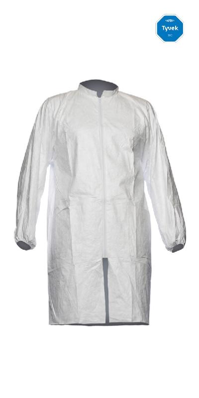 50 blouses CE à usage unique, Tyvek®, avec poches, fermeture zip - BLSPCTVBC-IM03/Z_0