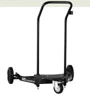 Chariot standard pour fût - 2 roues solides et frein - Réf 432 000_0