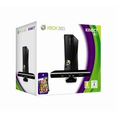 CONSOLE MICROSOFT XBOX 360 KINECT ET  AVEC SFR FORFAIT SFR ILLIMYTHICS 5 ESSENTIEL 2H AVANT.L ENGAGEMENT 24 MOIS