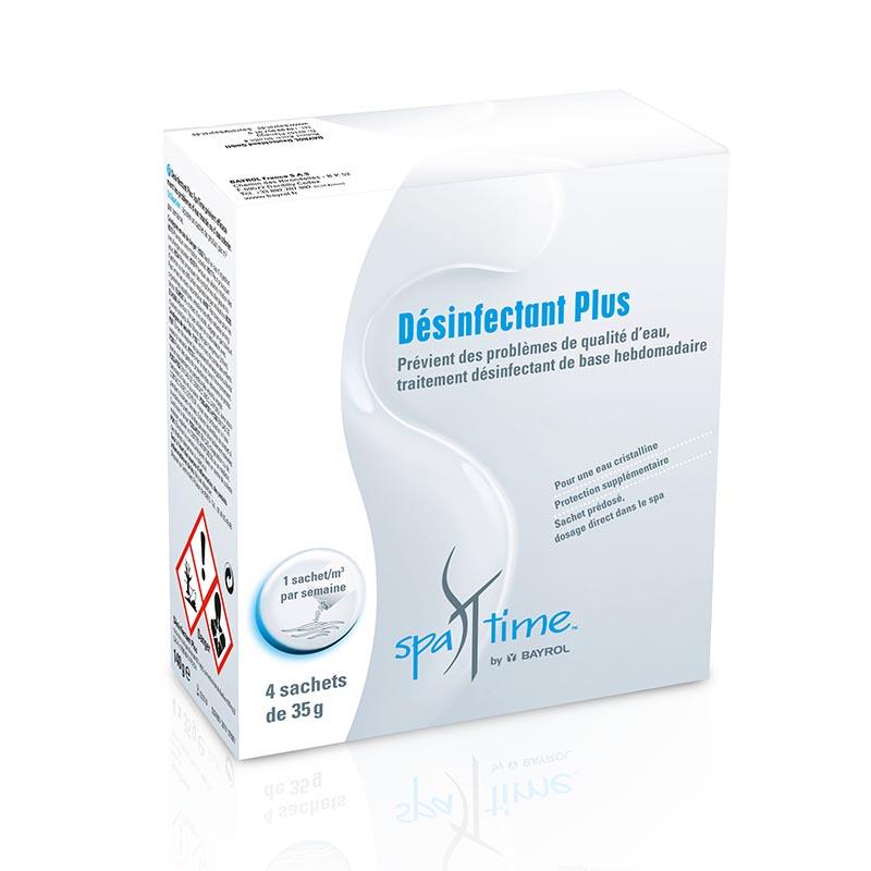 Spatime désinfectant plus by Bayrol - boîte de 4 sachets de 35g - granulés pour la qualité de l'eau - Gonthier_0