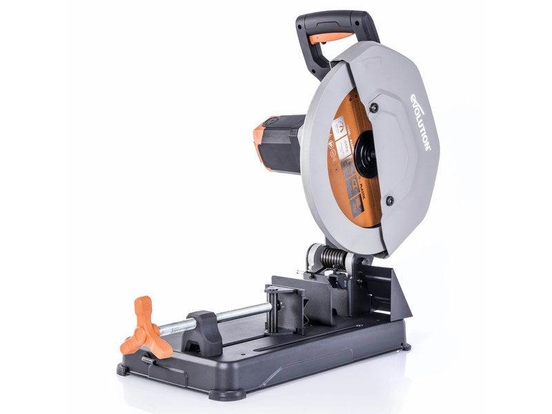 Tronçonneuse à métaux EVOLUTION R355CPS - 2200 W - Découpe acier, bois, aluminium, plastique_0