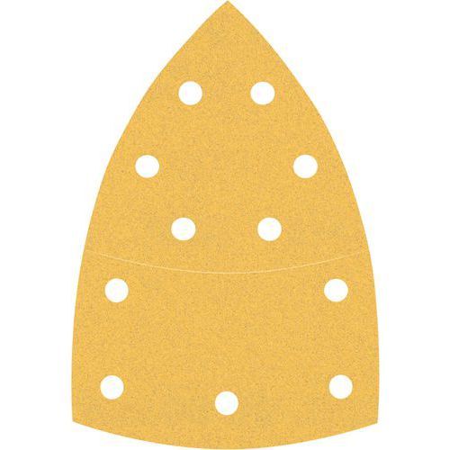 10 FEUILLES ABRASIVES DELTA C470 EXPERT 102X62MM G120