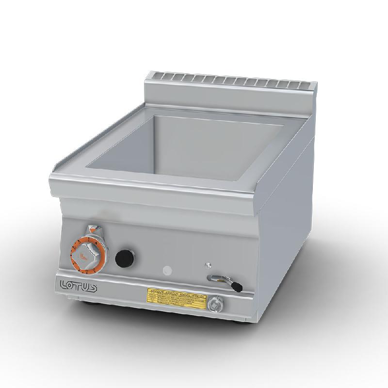 Bain-marie à gaz professionnel - 1x GN 1/2 et 1x GN 1/3 - BMT-64G | Lotus 600_0