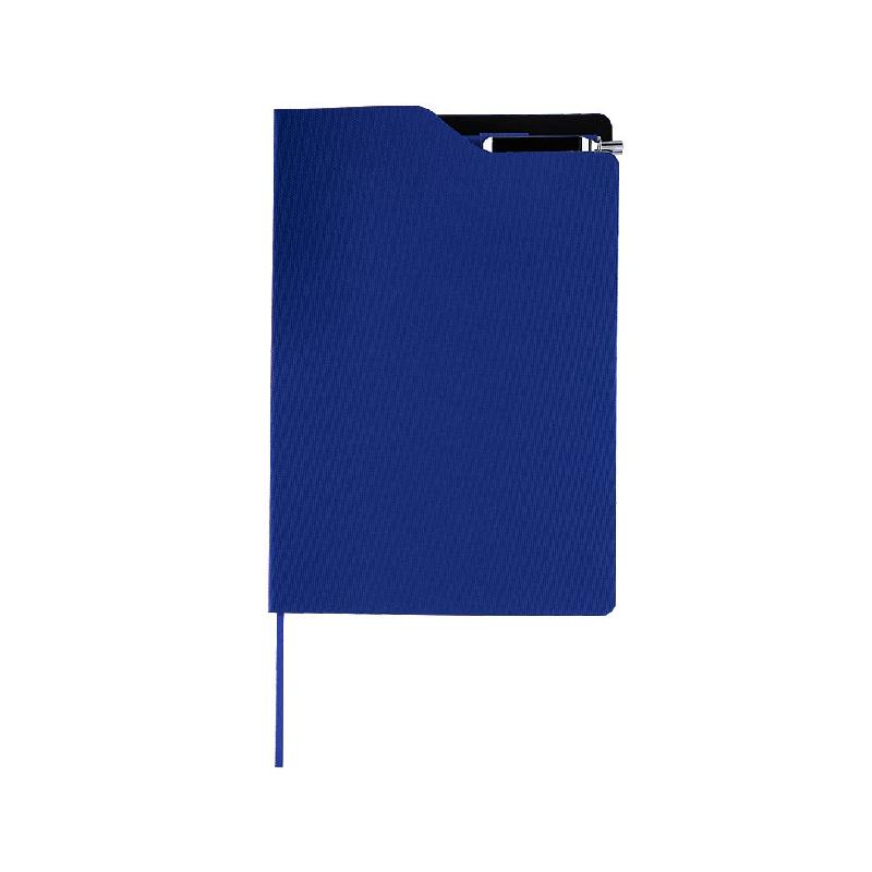Bloc-notes avec stylo bleu marine - 8412536822247_0