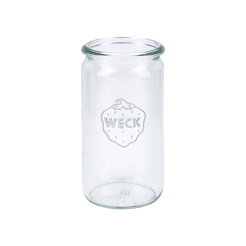 Bocaux en verre WECK - Tube 340 ml Ø60 mm NU - Référence WN000087_0