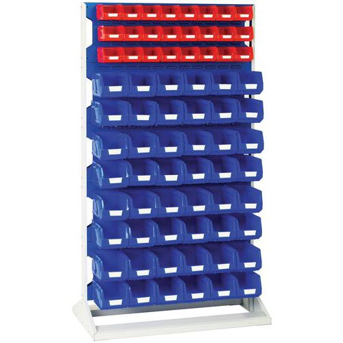 BOTT 1 RACK DOUBLE FACE 48 BACS ROUGES ET 96 BACS BLEUS - BOTT