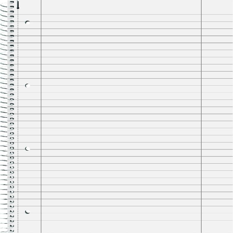 Brunnen Bloc-notes Premium, format A4, 80 feuilles, ligné, 27 - bleu papier 862690_0