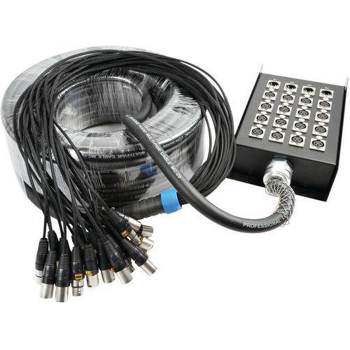 CÂBLE SUR TAMBOUR 16 ENTRÉES 4 SORTIES XLR 30 M