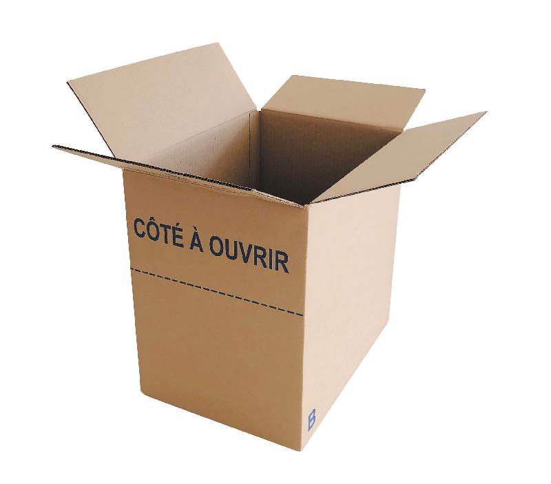 Caisse picking simple cannelure - 162019 – 40 x 30 x 40 DE cm_0