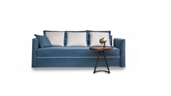 Canapé lit gigogne Versailles - design contemporain, finition italienne, structure métal et bois, couchage quotidien 1 ou 2 personnes_0