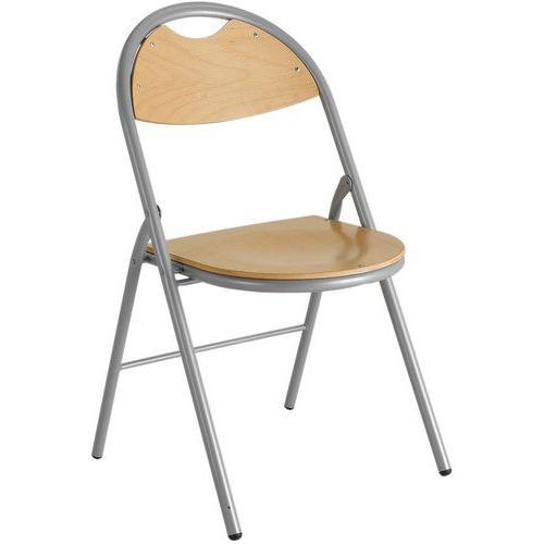 CHAISES PLIANTES CLAP MULTIPLIS PIEDS ALU AVEC ACCROCHES - GMCE