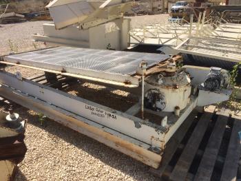 Cribleuse - Table vibrante Locker Type 21 - Dimensions 1000x2000mm_0