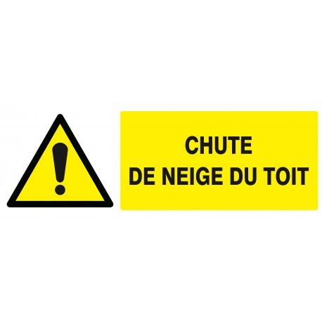 Danger chute de neige du toit 330x120mm TALIAPLAST | 626320_0