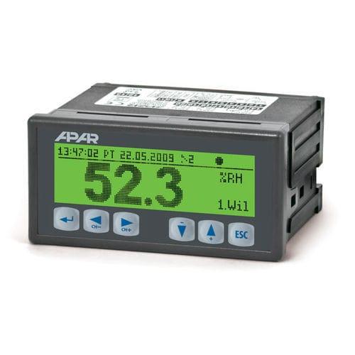 Data logger de température AR200 APLISENS avec 2 entrées de mesure universelles et 2 sorties d'alarme/contrôle_0