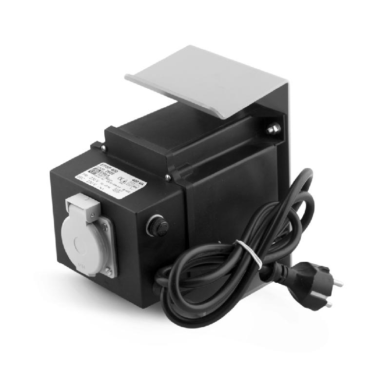 Transformateur monophasé portatif de protection EPSP 400 - 400VA - IP44 - Normes EN 61558-2-4 et EN 60742_0