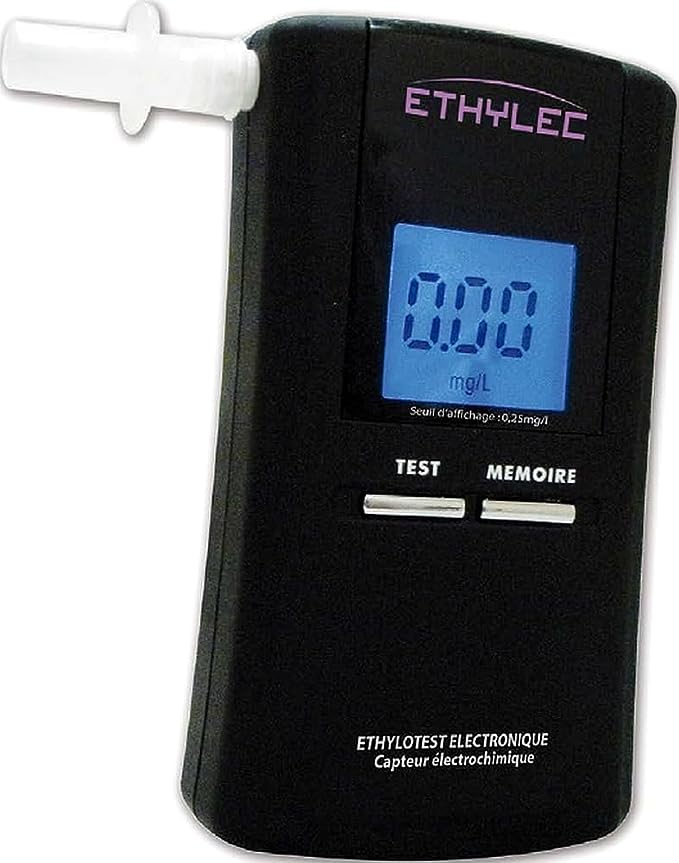 ETHYLEC NF X20704 - Ethylotest électronique grande fiabilité avec capteur électrochimique_0