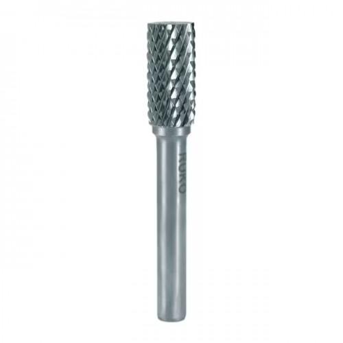 FRAISE LIME EN CARBURE CYLINDRIQUE AVEC COUPE EN BOUT - DIAMÈTRE 6 MM RUKO