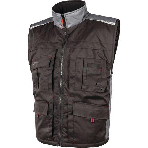 GILET DE TRAVAIL EDISON COLORIS NOIR TAILLE 2XL - ALBATROS