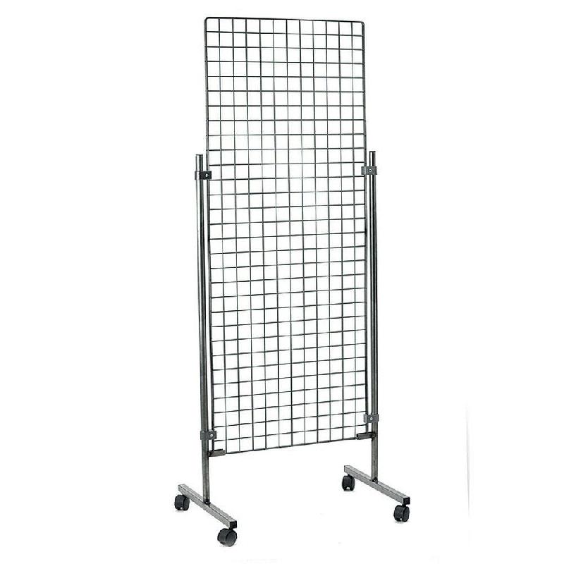 Grille double cadre 200x80cm - Mailles 50x50mm - Fils Diam. 4mm et 6mm - Réf 42367_0