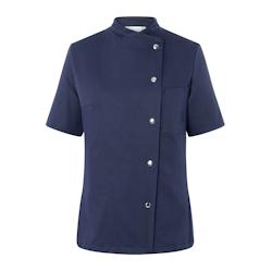 KARLOWSKY Veste de cuisine femme, manches courtes, marine , 36 - 36 bleu 4040857028921_0