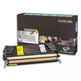 LEXMARK CARTOUCHE LASER LRP JAUNE C5220YS