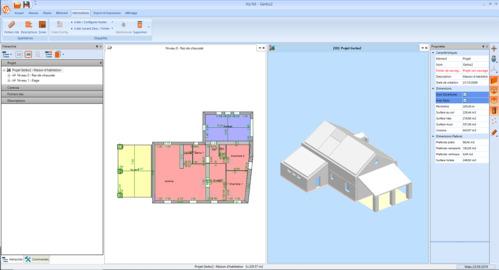 LOGICIEL DE RELEVÉ INTÉRIEUR 3D FONCTIONNANT AVEC LASERMÈTRE LEICA BLUETOOTH OU WIFI