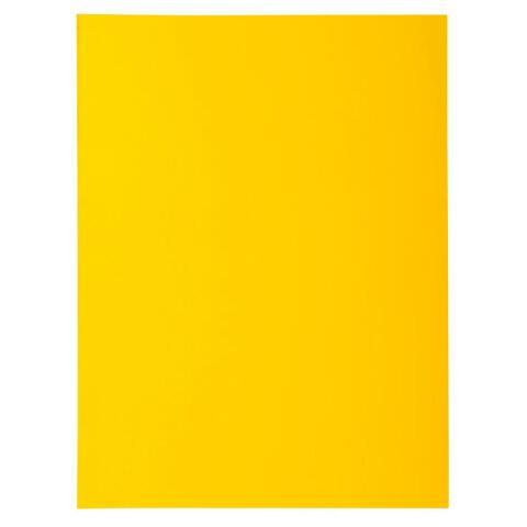LOT DE 5 - PAQUET DE 50 CHEMISES 1 RABAT ROCK''S 210 - 24 X 32 CM - JAUNE CITRON