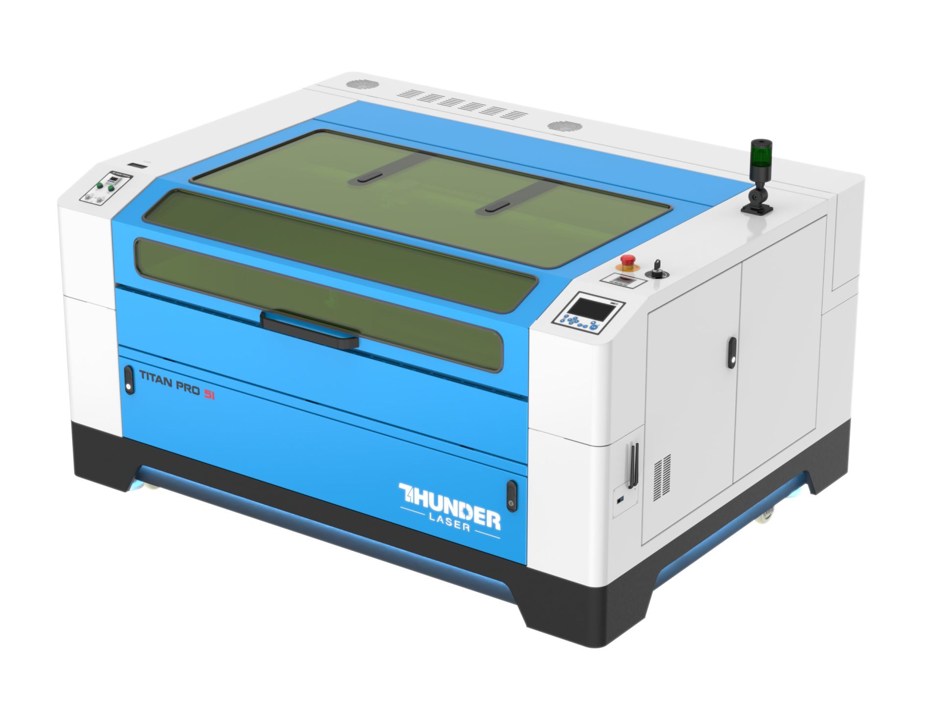 Machine de Découpe / Gravure Laser Grand Format Hybride de Classe 1 - THUNDER LASER - Titan Pro_1