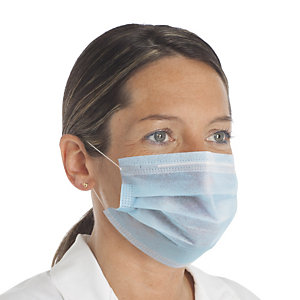 MASQUE CHIRURGICAL 3 PLIS CLASSE 1 TYPE IIR - BOITE DE 50