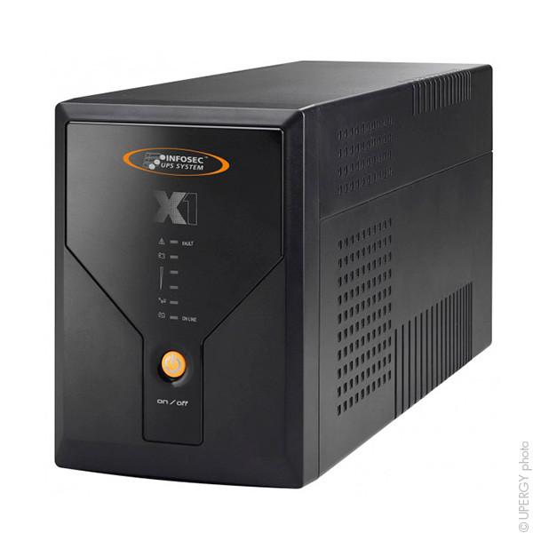 Onduleur Infosec X1-2000 - 2000 VA / 1200 Watts - 6 prises IEC - Technologie Line Interactive_0