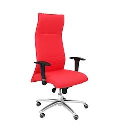 PIQUERAS Y CRESPO albacete xl fauteuil de direction avec tissu bali rouge (avec mousse viscoelastique)(possibilité de siege sur mesure) - rouge multi_0