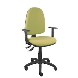 Piqueras y Crespo Silla Aýna S bali verde oliva con brazos regulables - vert multi-matériau 04ASB552B10CRN_0