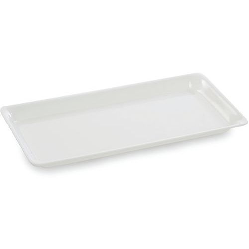 PLAT EN PLEXIGLAS B04 - 290X150X17 MM - BLANC